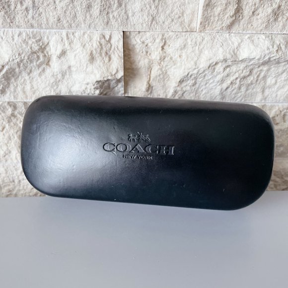 Coach Sunglass Case Hardshell Black Sunglasses case - Picture 3 of 15